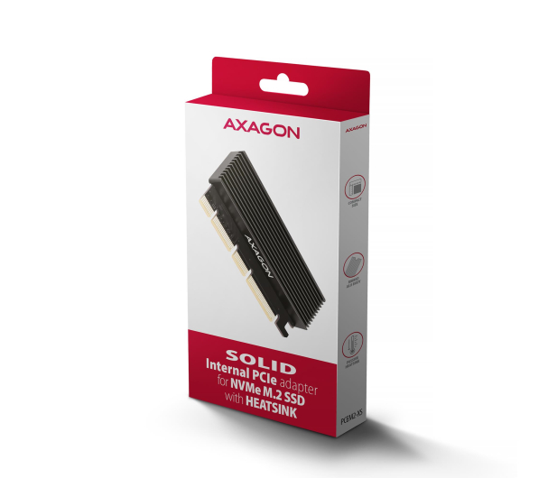 Axagon PCEM2-XS Adapter wewnętrzny PCIe x16, M.2 NVMe - 1205422 - zdjęcie 7